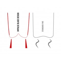 CRESSI Recambio pala aletas apnea GARA MODULAR IMPULSE (1U) ABH 072000VAR