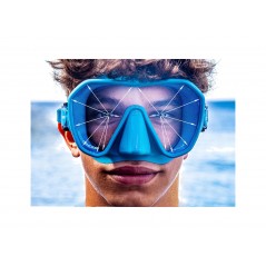 CRESSI Máscara para buceo o snorkel Z2 ULTRAVISION ADS 445051VAR