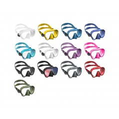 CRESSI Máscara para buceo o snorkel Z2S MEDIUM ULTRAVISION ADS 455051
