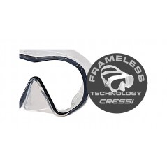CRESSI Máscara para buceo o snorkel F-DUAL ADS 503030VAR