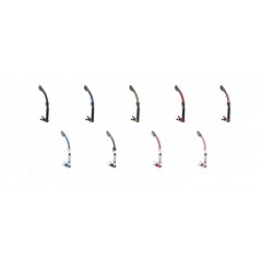CRESSI Snorkel tube with purge valve ITACA ULTRA AES 290025