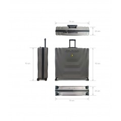 CRESSI Maleta de transporte para aletas largas MONOFIN BIFINS 80X80X20CM BUB 926004