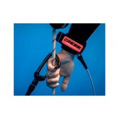 CRESSI Lanyard de seguridad para apnea con mosquetón aluminio 100CM ETA 640001