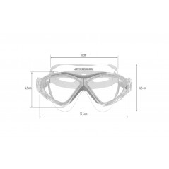 CRESSI Gafas de natación o snorkel MONTGO MEDIUM FDE 601230VAR