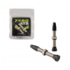 ZEROFLATS Juego de válvulas ZERO FLATS PRESTA 40 MM TUBELESS 40MM 728283