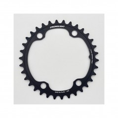 STRONGLIGHT Aluminum plate with four arms and standard fixing 110 BCD SHIMANO ULTEGRA FC-R8100/105 R7100 2X12V 728307VAR