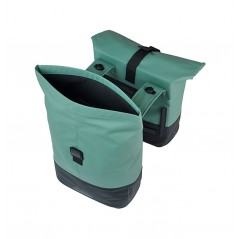 BASIL Rear saddlebags with compatible pet/leather plate MIK 2.0 28-32L (29X14.5X36 CM) 728953