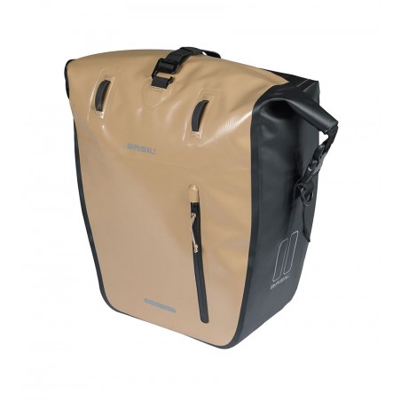 BASIL Large capacity waterproof bag with hooks RIVO L MIK 25-31L LONA (28X14X43 CM) 728960