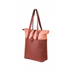 BASIL Recycled PET bag with hooks, burgundy/pink VIVE SHOPPER MIK 15-20L (29X11X34 CM) 728963