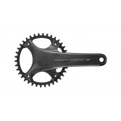 CAMPAGNOLO Juego de bielas para transmisión una corona con acabado en carbono SUPER RECORD X 1X13V 728897VAR