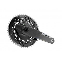 SRAM Juego de bielas con potenciómetro carbono FORCE AXS E1 DUB THREAD MOUNT 50X37D 108949VAR