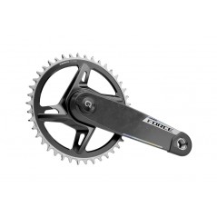 SRAM Juego de bielas con potenciómetro carbono FORCE AXS E1 XPLR DUB WIDE DIRECT MOUNT 42D 108967VAR
