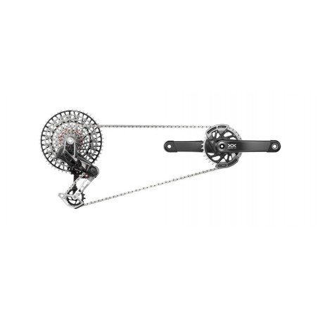 SRAM Electronic transmission group XX T-TYPE EAGLE AXS WIDE DUB DM 165 MM 10-52 109299