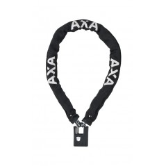 AXA Black chain lock with rubber cover CLINCH 85 CM 6 MM 728582