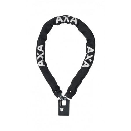 AXA Black chain lock with rubber cover CLINCH 85 CM 6 MM 728582