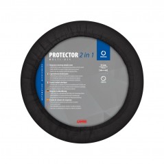 LAMPA 2-in-1 Protective Steering Wheel Cover 34-45 CM LAM33146