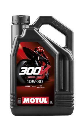 MOTUL Aceite lubricante de motor 300V ROAD RACING 10W30 4L 112548