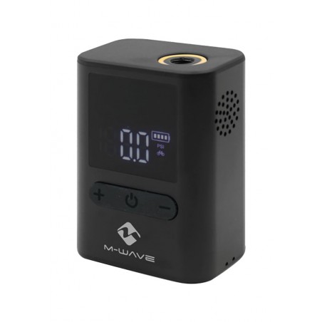 M-WAVE Mini hinchador eléctrico ELUMATIK POCKET 8 BAR 728550