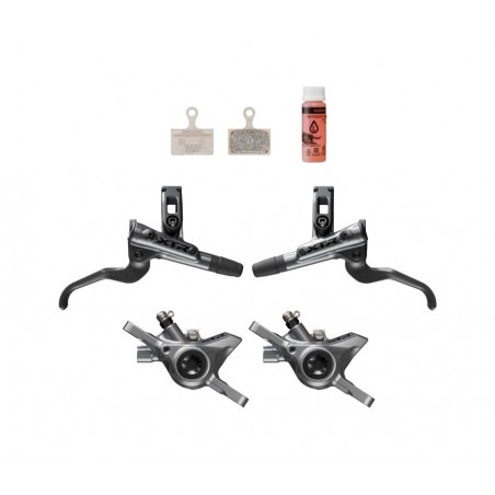 SHIMANO Brake Upgrade Kit, Levers and Calipers with 2 Pistons XTR BL9200/ BR9220 728734