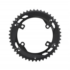 SHIMANO Plato 4 agujeros aluminio CUES FC-U6010-2 110 BCD 2X9-11V 46 D 729286