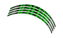 PUIG 4 Tiras arco adhesivos llantas vinilos pegatinas rueda 5121