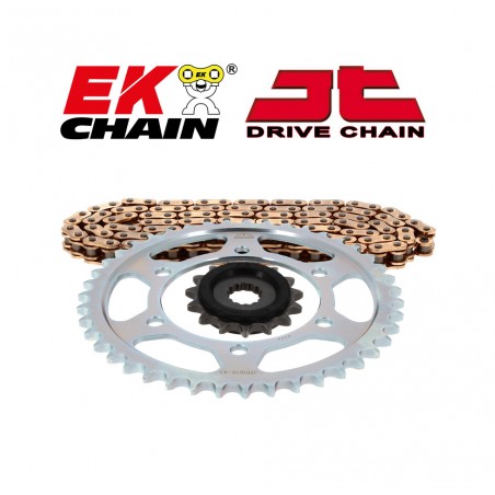 EK CHAIN Kit de cadena con corona EK/JT 525ZVX3 15/41 STANDARD 3069939