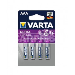 CARPRISS Batteries 4 PCS ULTRA LITHIUM AAA 79011001