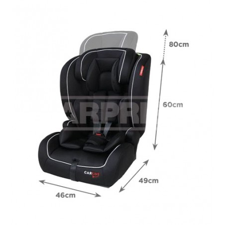 CARPRISS Child Car Seat with Isofix GROUP I, II, III 79070041