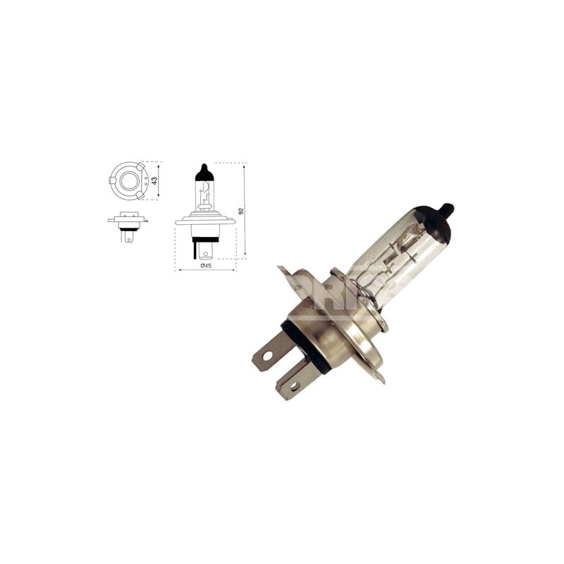 CARPRISS H4 Bulb Lamp 79789235