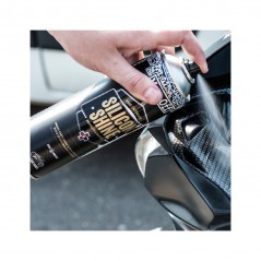 MUC-OFF Spray Abrillantador y Protector Silicone Shine de - Fragancia Cereza 500ml 66391